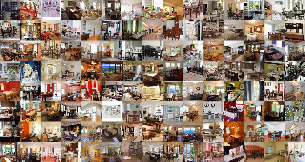 Grid of Dining Room images