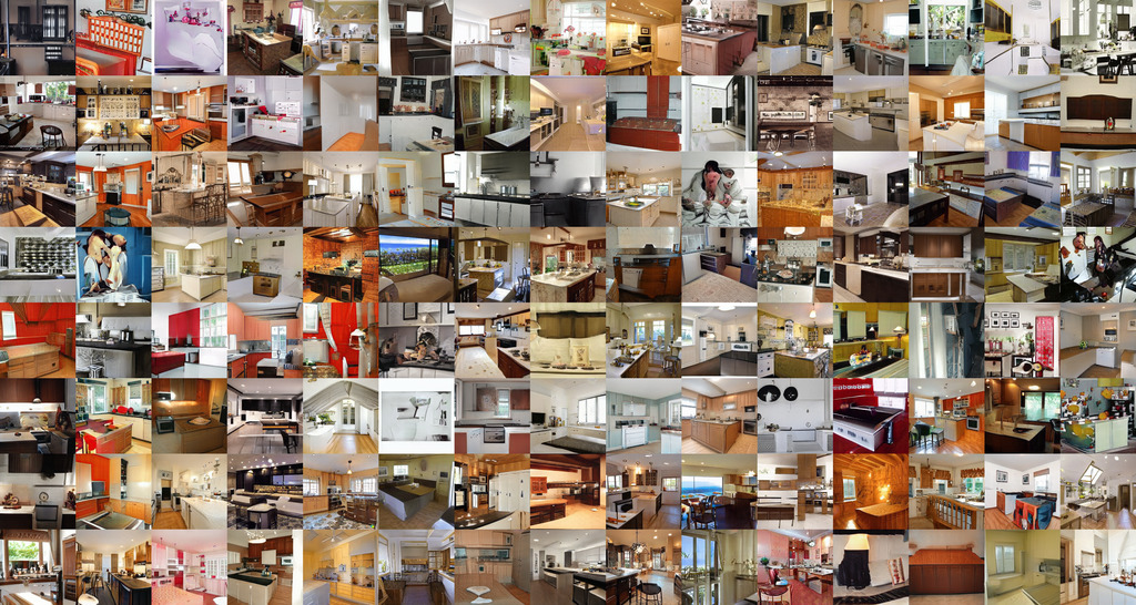 Grid of Kitchen images